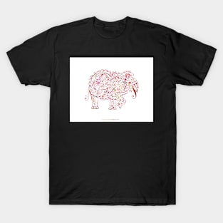 Watercolor Elephant T-Shirt